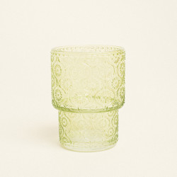 Beauty Home Κηροπήγιο Γυάλινο 7 x 9,2 cm  Πράσινο Beauty Home Κηροπήγιο Γυάλινο 7 x 9,2 cm  Πράσινο