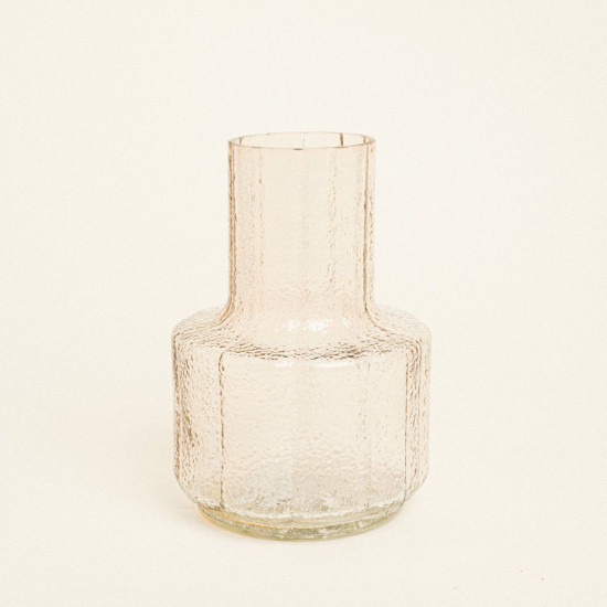 Beauty Home Γυάλινο Βάζο 13.5 x 19 cm