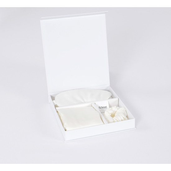 Beauty Home Σετ ομορφιάς ύπνου 3τμχ Art 7005 100% Tencel - Εκρού