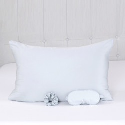 Beauty Home Σετ ομορφιάς ύπνου 3τμχ Art 7006 100% Tencel - Γκρι