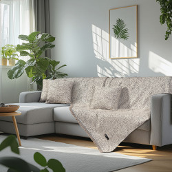Beauty Home Ριχτάρια σετ 2τμχ Art 8641 (170x240+170x290) Εκρού Beauty Home Ριχτάρια σετ 2τμχ Art 8641 (170x240+170x290) Εκρού