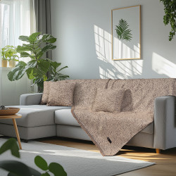 Beauty Home Ριχτάρια σετ 2τμχ Art 8643 (170x240+170x290) Μπεζ Beauty Home Ριχτάρια σετ 2τμχ Art 8643 (170x240+170x290) Μπεζ