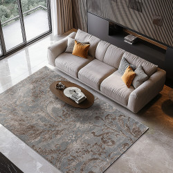 Beauty Home Σετ Κρεβατοκάμαρας 3τμχ Zenia Art 9441 (67x140+67x140+67x230) Μπεζ,Γκρι