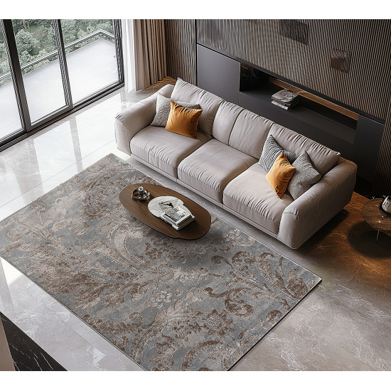 Beauty Home Σετ Κρεβατοκάμαρας 3τμχ Zenia Art 9441 (67x140+67x140+67x230) Μπεζ,Γκρι
