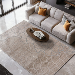 Beauty Home Διάδρομος με το μέτρο Zenia Art 9442 67cm Μπεζ,Γκρι Beauty Home Διάδρομος με το μέτρο Zenia Art 9442 67cm Μπεζ,Γκρι