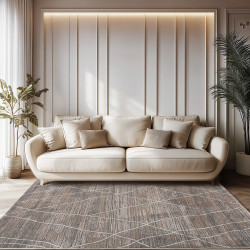 Beauty Home Διάδρομος με το μέτρο Serena Art 9834 67cm Μπεζ,Γκρι Beauty Home Διάδρομος με το μέτρο Serena Art 9834 67cm Μπεζ,Γκρι