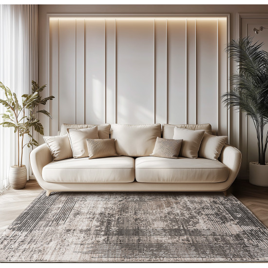 Beauty Home Σετ Κρεβατοκάμαρας 3τμχ Serena Art 9838 (67x140+67x140+67x230) Μπεζ,Γκρι