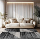 Beauty Home Σετ Κρεβατοκάμαρας 3τμχ Serena Art 9839 (67x140+67x140+67x230) Γκρι