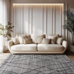 Beauty Home Διάδρομος με το μέτρο Serena Art 9840 67cm Γκρι Beauty Home Διάδρομος με το μέτρο Serena Art 9840 67cm Γκρι