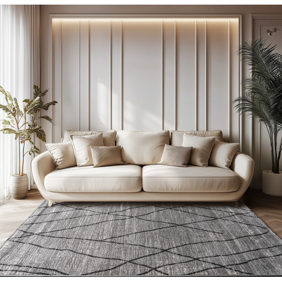 Beauty Home Σετ Κρεβατοκάμαρας 3τμχ Serena Art 9833 (67x140+67x140+67x230) Γκρι