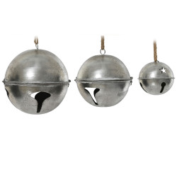 Beauty Home Μεταλλικά Κουδούνια Σετ 3 τμχ 24cm x 26cm