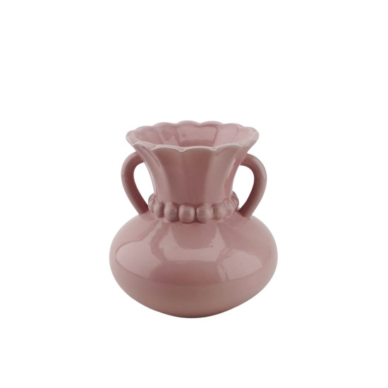 Beauty Home Βάζο  Με Πέρλες 14 x 14 x 15 cm
