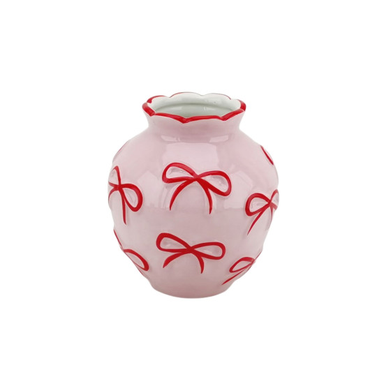Beauty Home Βάζο Κορδέλες 13 x 13 x 14 cm