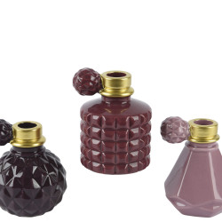 Beauty Home Κηροπήγιο Μπουκάλι Αρώματος 9cm x 8cm x 12cm Beauty Home Κηροπήγιο Μπουκάλι Αρώματος 9cm x 8cm x 12cm