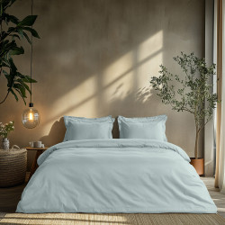 Beauty Home Σετ παπλωματοθήκη μονή Art 1700 Harmony 170x250 Γαλάζιο