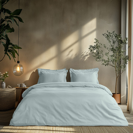 Beauty Home Σετ παπλωματοθήκη μονή Art 1700 Harmony 170x250 Γαλάζιο