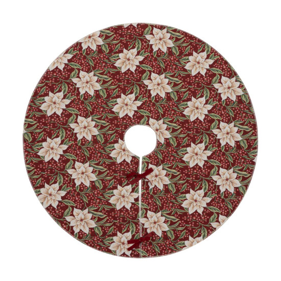 Beauty Home ΠΟΔΙΑ ΔΕΝΤΡΟΥ 90 CM ΣΤΟΦΑ ΑΛΕΞΑΝΔΡΙΝΟ