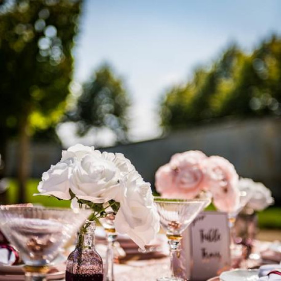 Beauty Home ΜΠΟΥΚΕΤΟ ΛΕΥΚΑ ΤΡΙΑΝΤΑΦΥΛΛΑ 15 CM