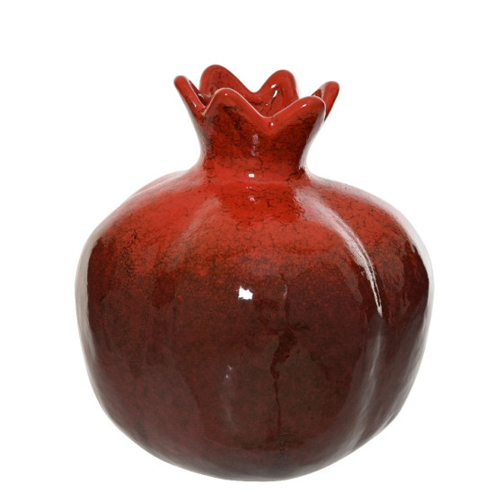 Beauty Home Κεραμικό Βάζο Ρόδι 10.5 x 12 cm