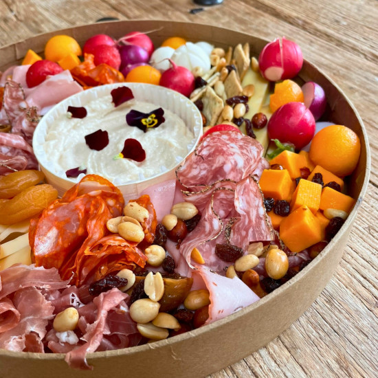 Beauty Home Δίσκος στρογγυλός από χαρτόνι Κραφτ Ø30x4cm – Κατάλληλος για Τρόφιμα