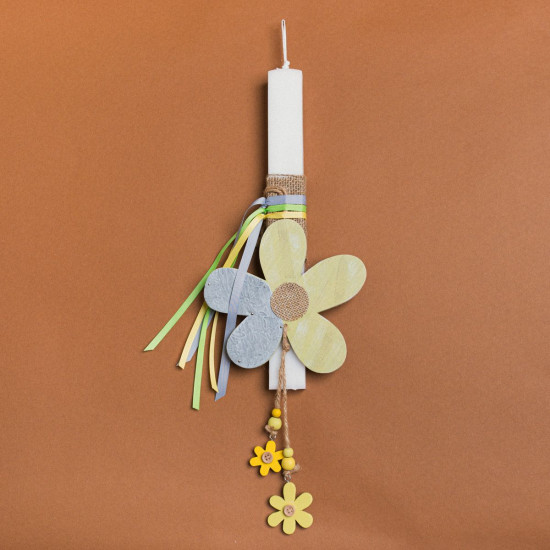 Beauty Home ΛΑΜΠΑΔΑ 33cm ΞΥΛΙΝΗ ΜΑΡΓΑΡΙΤΑ ΛΑΧΑΝΙ ΣΕ ΣΥΣΚΕΥΑΣΙΑ ΔΩΡΟΥ Beauty Home ΛΑΜΠΑΔΑ 33cm ΞΥΛΙΝΗ ΜΑΡΓΑΡΙΤΑ ΛΑΧΑΝΙ ΣΕ ΣΥΣΚΕΥΑΣΙΑ ΔΩΡΟΥ