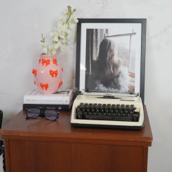 Beauty Home Βάζο με Κορδέλες – Ροζ/Πορτοκαλί 14x14x19cm Beauty Home Βάζο με Κορδέλες – Ροζ/Πορτοκαλί 14x14x19cm