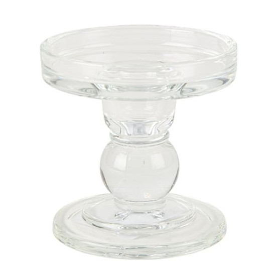 Beauty Home Κηροπήγιο γυάλινο Ysée  8,5 x 8,5 cm