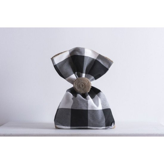 Beauty Home ΤΣΟΥΒΑΛΙ ΚΑΡΩ ΑΣΠΡΟΜΑΥΡΟ ΜΙΣΟ ΛΙΝΑΤΣΑ