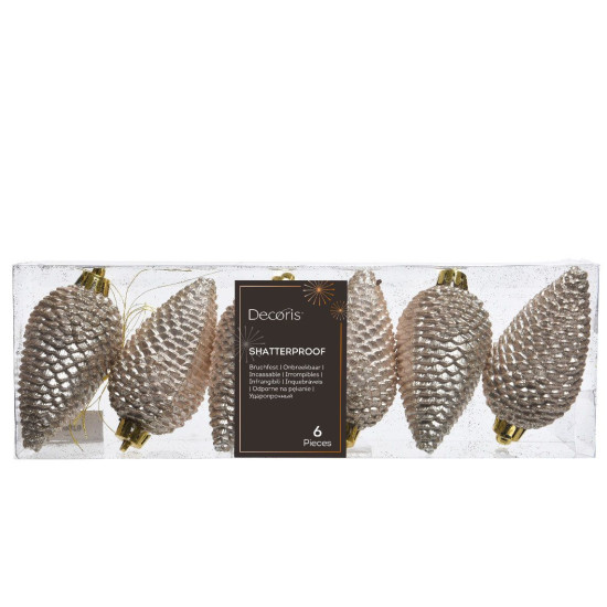 Beauty Home ΑΘΡΑΥΣΤΟ ΚΟΥΚΟΥΝΑΡΙ ΣΑΜΠΑΝΙ ΜΕ ΓΚΛΙΤΕΡ 4,5 x 8 cm ΣΕΤ 6 ΤΜΧ