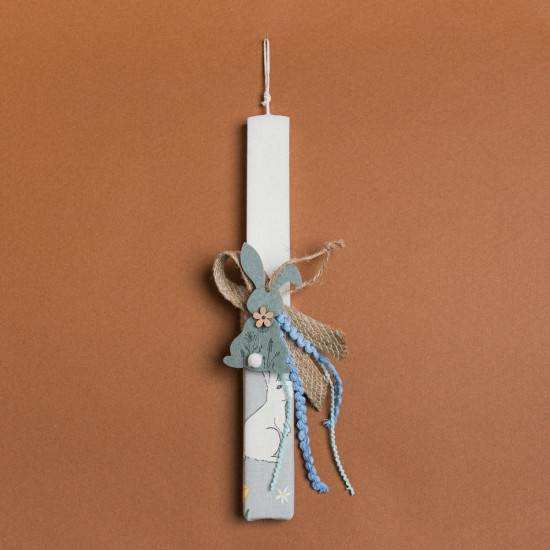 Beauty Home ΛΑΜΠΑΔΑ ΛΕΥΚΗ 33cm ΤΣΟΧΙΝΟΣ ΛΑΓΟΣ ΣΕ ΣΥΣΚΕΥΑΣΙΑ ΔΩΡΟΥ Beauty Home ΛΑΜΠΑΔΑ ΛΕΥΚΗ 33cm ΤΣΟΧΙΝΟΣ ΛΑΓΟΣ ΣΕ ΣΥΣΚΕΥΑΣΙΑ ΔΩΡΟΥ