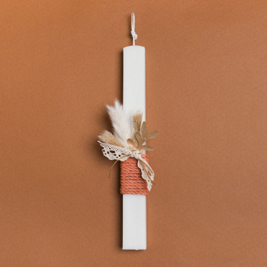 Beauty Home ΛΑΜΠΑΔΑ 33cm ΞΥΛΙΝΟ ΚΛΑΔΙ ΜΕ ΑΠΟΞΗΡΑΜΕΝΑ ΤΕΡΑΚΟΤΑ ΣΕ ΣΥΣΚΕΥΑΣΙΑ ΔΩΡΟΥ