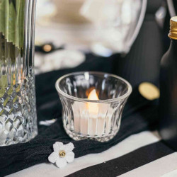 Beauty Home Φωτιστικό Ela Φανταστικό γυαλί Διαφανές Ø6x5cm – 4…