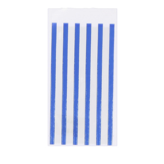 Beauty Home 10 Σακούλες με μπλε Ρίγες 8,5x16cm – Κατάλληλες για Τρόφιμα