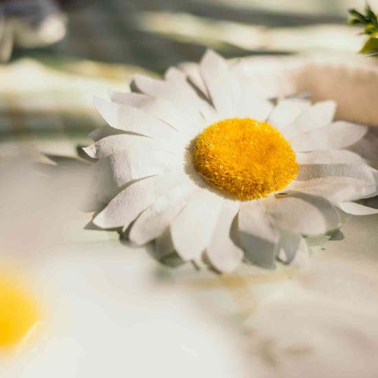 Beauty Home 2 τεχνητές μαργαρίτες Ø10cm