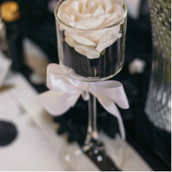 Beauty Home Φωτιστικό Harmonie Διαφανές γυαλί Ø7x26cm