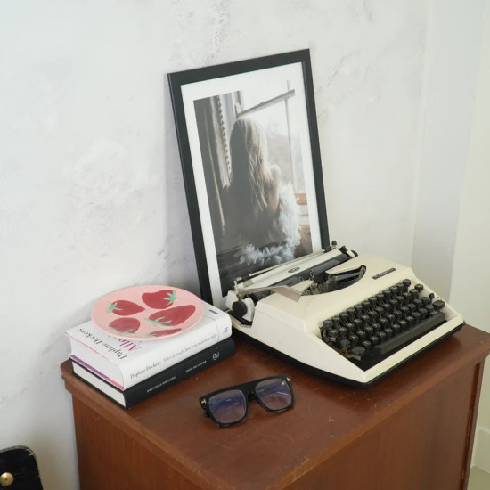 Beauty Home Πιάτο με σχέδια Φράουλες – Ροζ/ Κόκκινο 17,5×17,5x2cm