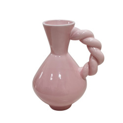 Beauty Home Βάζο Με Λαβή 17,5 x 13,5 x 22 cm Beauty Home Βάζο Με Λαβή 17,5 x 13,5 x 22 cm