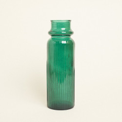 Beauty Home Γυάλινο Βάζο Ίριδα 45,5 CM