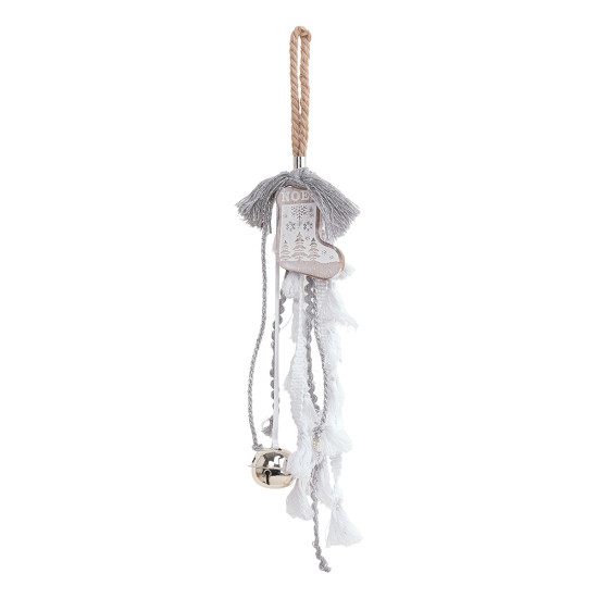 Beauty Home ΚΡΕΜΑΣΤΟ ΜΕ ΦΟΥΝΤΑΚΙΑ ΞΥΛΙΝΟ ΔΙΑΚΟΣΜΗΤΙΚΟ ΚΑΛΤΣΑ