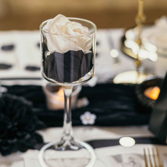 Beauty Home Φωτιστικό Harmonie Διαφανές γυαλί Ø7x20cm