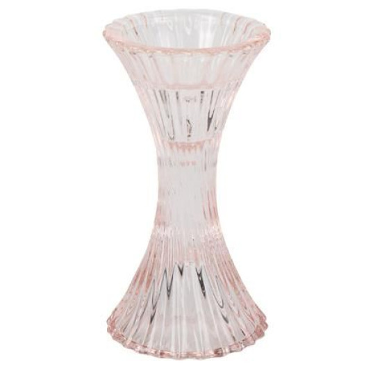 Beauty Home ΚΗΡΟΠΗΓΙΟ ΓΥΑΛΙΝΟ ΑΠΑΛΟ ΡΟΖ 7 x 14 cm Beauty Home ΚΗΡΟΠΗΓΙΟ ΓΥΑΛΙΝΟ ΑΠΑΛΟ ΡΟΖ 7 x 14 cm
