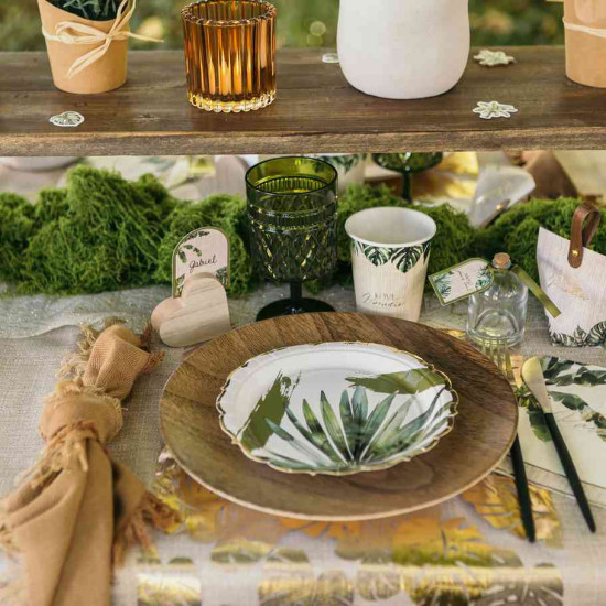 Beauty Home 16 χαρτοπετσέτες κοκτέιλ  “Love Paradise” Coco Palm 24x24cm