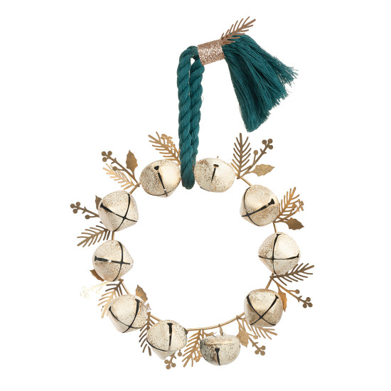 Beauty Home ΚΡΕΜΑΣΤΟ ΣΤΕΦΑΝΙ ΜΕ ΚΟΥΔΟΥΝΑΚΙΑ Φ19 ΠΕΤΡΟΛ