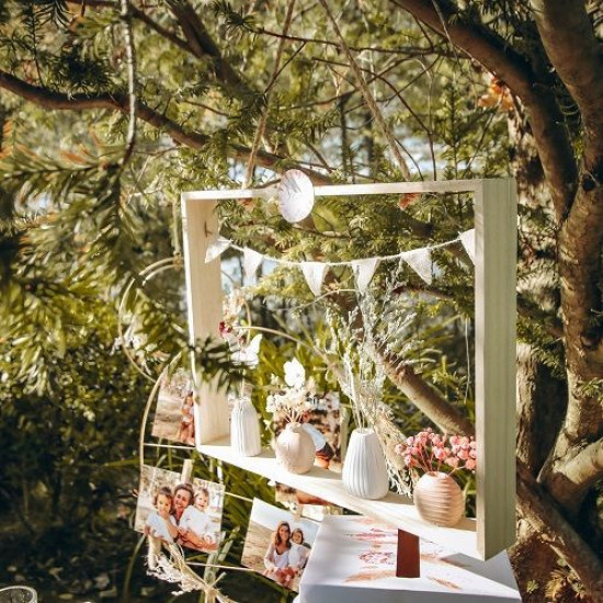 Beauty Home ΚΑΔΡΟ ΜΕ ΜΙΚΡΑ ΒΑΖΑΚΙΑ 40 x 30 x 4,5 cm