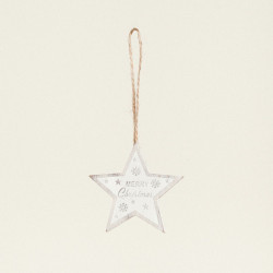 Beauty Home ΞΥΛΙΝΗ ΦΙΓΟΥΡΑ ΑΣΤΕΡΙ MERRY CRISTMAS