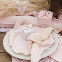 Beauty Home 10 χάρτινες ετικέτες θέσης – Ροζ 8 x 4 cm