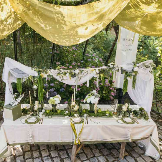 Beauty Home Βάζο γυάλινο Iris  – Λαδί Ø13x23cm – 1100m