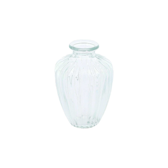 Beauty Home Βάζο γυάλινο Jeanne – Διαφανο Ø7,5×10,5cm – 180ml