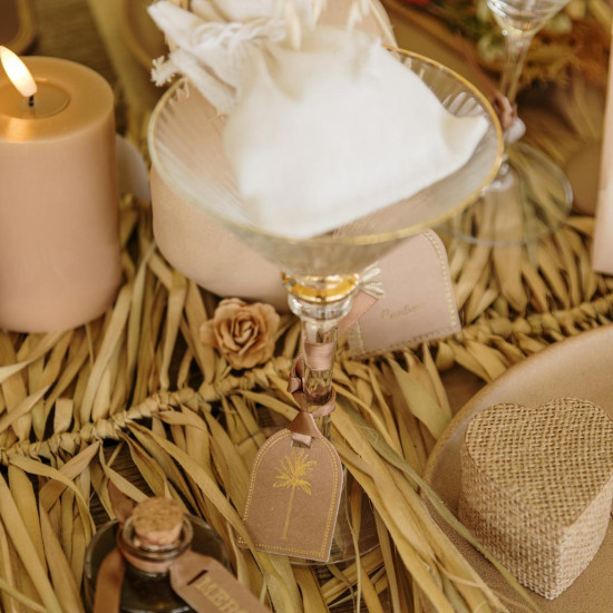 Beauty Home 9 Ετικέτες Χάρτινες με θέμα “Ανατολής” – Καφέ , κρεμ και μπεζ 5,2 x 4 cm