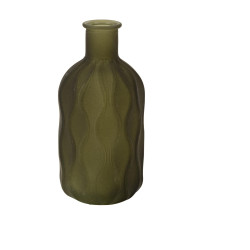 Beauty Home Γυάλινο Βάζο Louis Λαδί 5,5×12 CM – 150ml